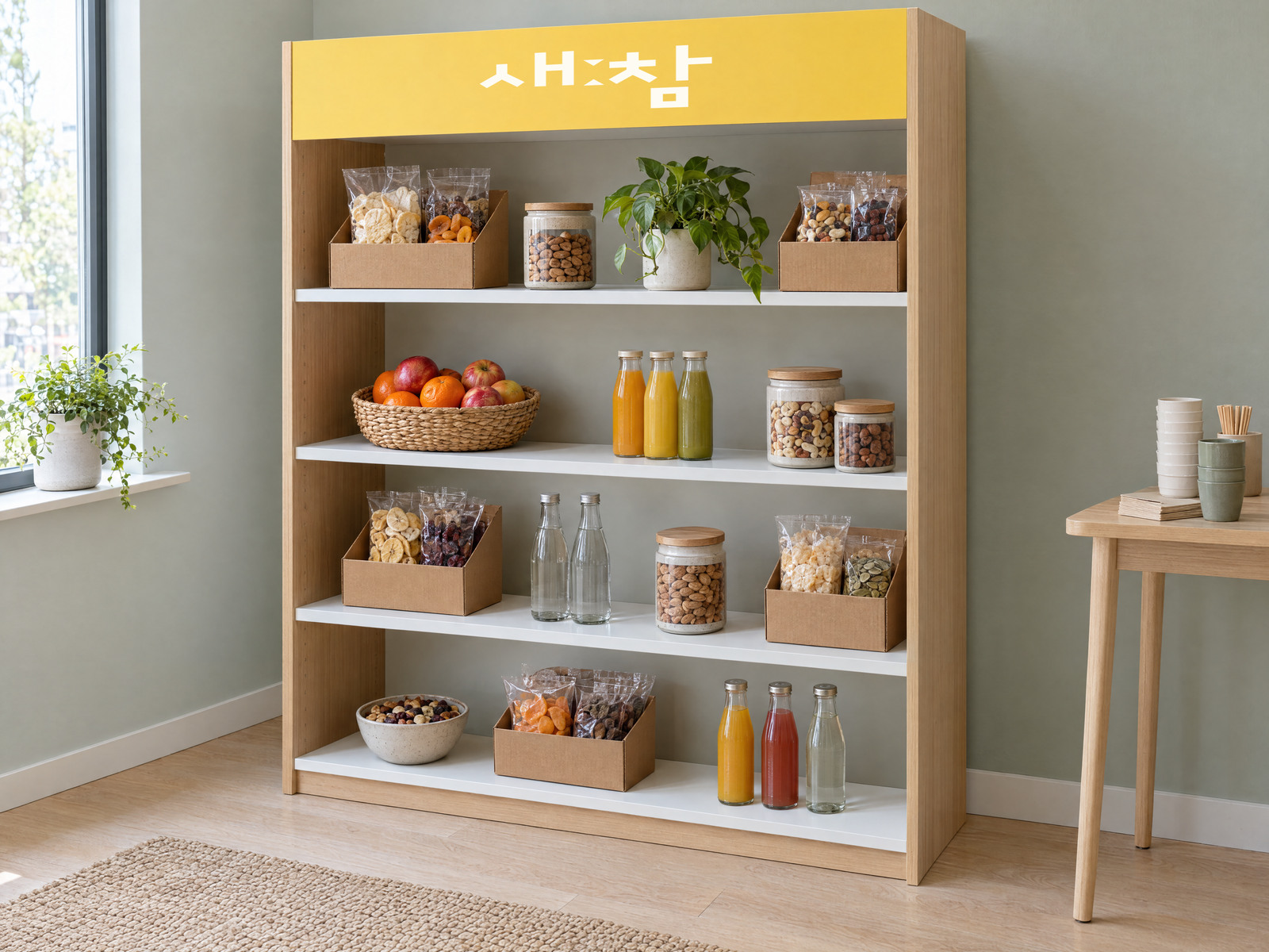 스낵 쇼케이스(대형)